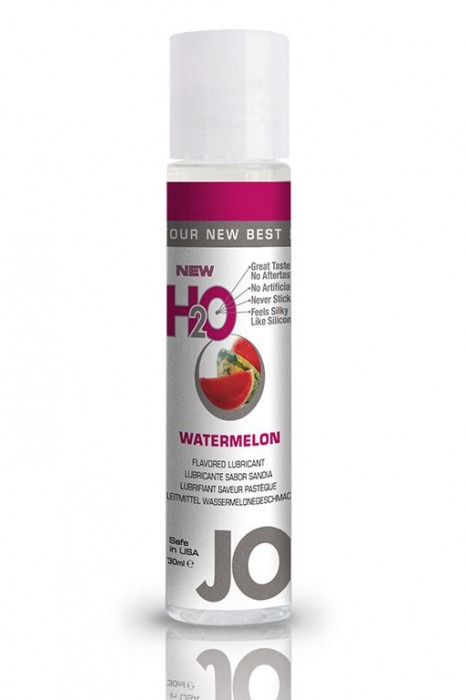 Лубрикант с ароматом арбуза JO Flavored Watermelon - 30 мл. - System JO - купить с доставкой в Копейске