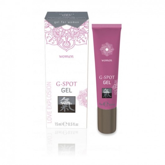 Возбуждающий интимный гель G-SPOT GEL - 15 мл. - Shiatsu - купить с доставкой в Копейске