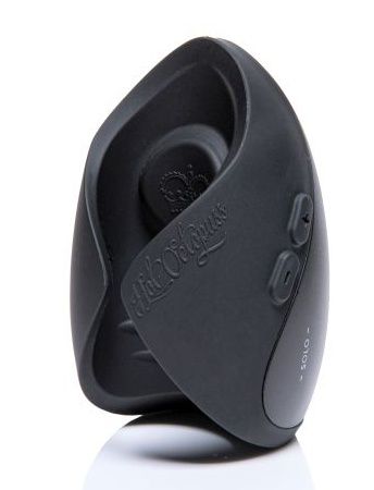 Черный инновационный мужской вибратор PULSE SOLO ESSENTIAL - Hot Octopuss - в Копейске купить с доставкой