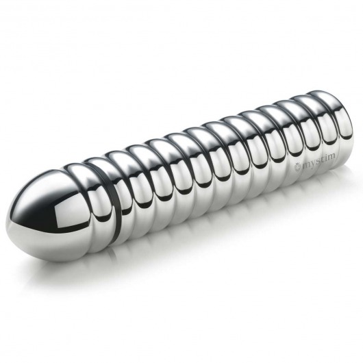 Рельефный фаллос для интенсивного электросекса Groovey George - 20 см. - MyStim - купить с доставкой в Копейске