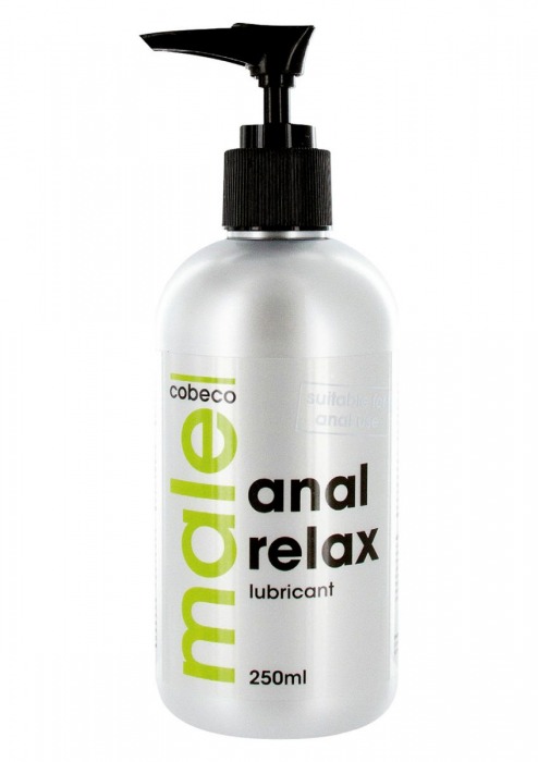 Анальный лубрикант MALE Cobeco Anal Relax Lubricant - 250 мл. - Cobeco - купить с доставкой в Копейске