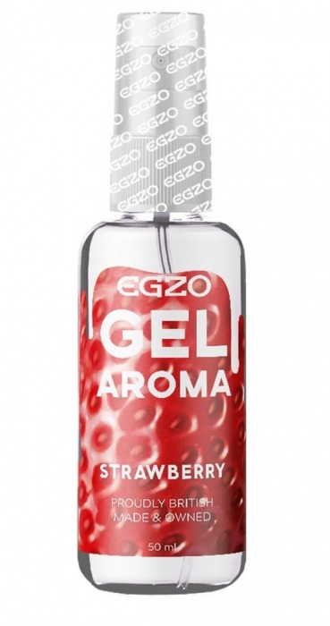 Интимный лубрикант EGZO AROMA с ароматом клубники - 50 мл. - EGZO - купить с доставкой в Копейске