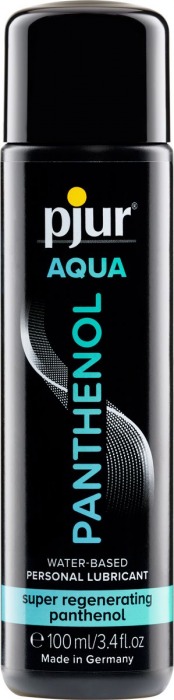 Лубрикант на водной основе с пантенолом pjur AQUA Panthenol - 100 мл. - Pjur - купить с доставкой в Копейске