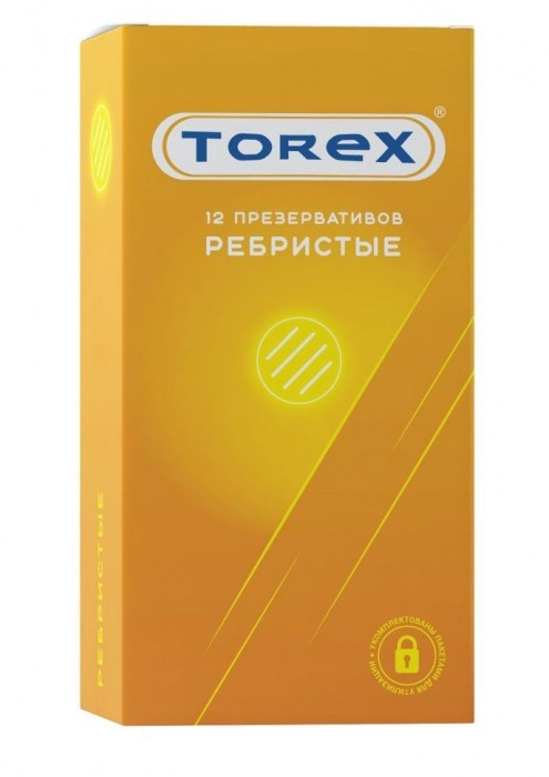 Текстурированные презервативы Torex  Ребристые  - 12 шт. - Torex - купить с доставкой в Копейске
