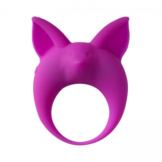 Фиолетовое эрекционное кольцо Kitten Kyle - Lola Games - в Копейске купить с доставкой