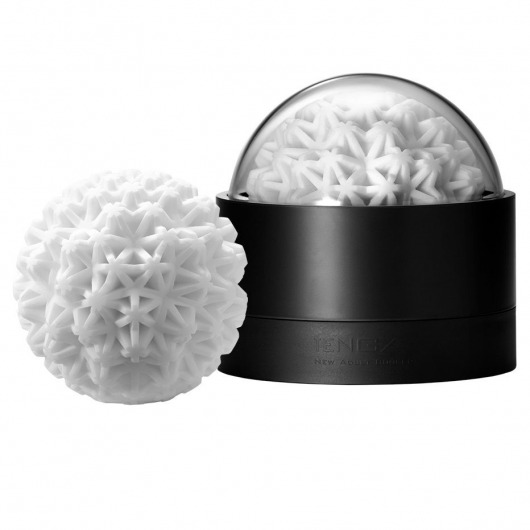 Белый мастурбатор Tenga Geo Coral - Tenga - в Копейске купить с доставкой