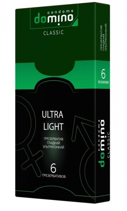 Супертонкие презервативы DOMINO Ultra Light - 6 шт. - Domino - купить с доставкой в Копейске