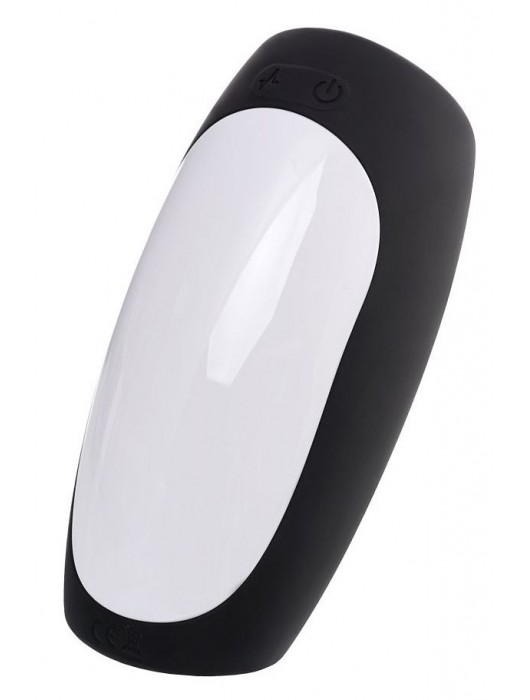 Черно-белый перезаряжаемый мастурбатор Erotist Hailstorm - Erotist Adult Toys - в Копейске купить с доставкой