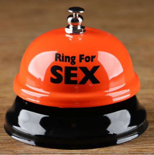 Настольный звонок RING FOR SEX - Сима-Ленд - купить с доставкой в Копейске