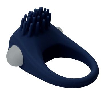 Синее эрекционное виброкольцо STIMU RING - Dream Toys - в Копейске купить с доставкой