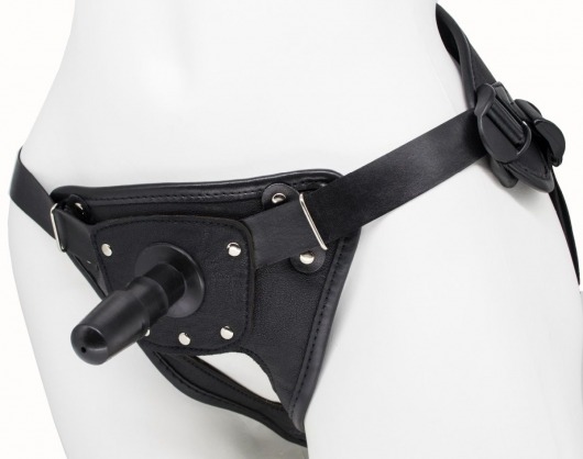Черный пояс для насадок BEST CLASS STRAP - LOVETOY (А-Полимер) - купить с доставкой в Копейске