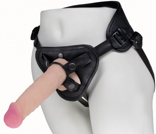 Пояс харнесс BEST UNI strap с 2 сменными насадками - 18,5 и 16 см. - LOVETOY (А-Полимер) - купить с доставкой в Копейске