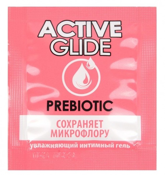 Лубрикант на водной основе Active Glide с пребиотиком - 3 гр. - Биоритм - купить с доставкой в Копейске