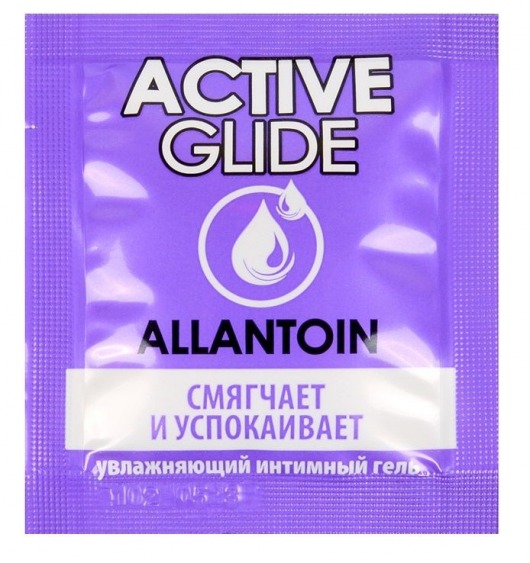 Лубрикант на водной основе Active Glide с аллантоином - 3 гр. - Биоритм - купить с доставкой в Копейске