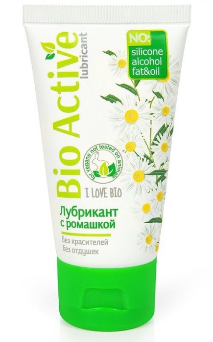 Гель-лубрикант на водной основе Bio Active - 50 гр. - Биоритм - купить с доставкой в Копейске