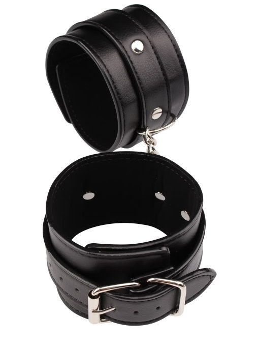 Черные оковы Classic Ankle Cuffs - Chisa - купить с доставкой в Копейске