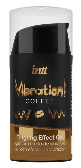 Жидкий интимный гель с эффектом вибрации Vibration! Coffee - 15 мл. - INTT - купить с доставкой в Копейске