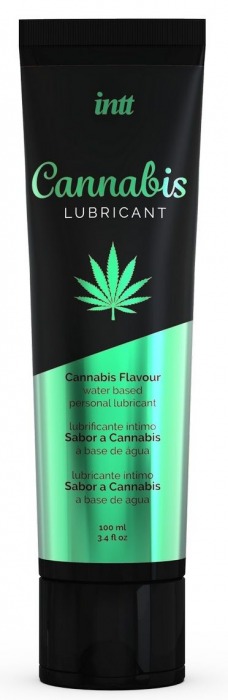 Интимный гель на водной основе Cannabis Lubricant - 100 мл. - INTT - купить с доставкой в Копейске