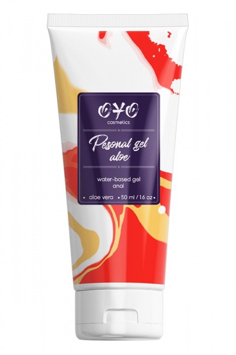 Анальная смазка на водной основе OYO Personal Gel Aloe - 50 мл. - OYO - купить с доставкой в Копейске