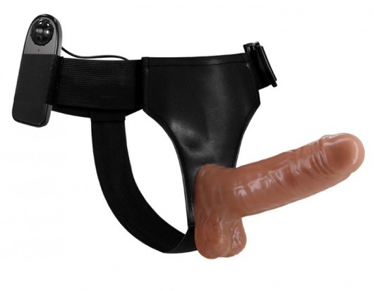 Страпон на трусиках с вибрацией Ultra Passionate Harness - 16 см. - Baile - купить с доставкой в Копейске