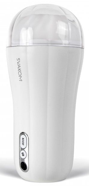 Белый вибромастурбатор Robin - 19,8 см. - Svakom - в Копейске купить с доставкой