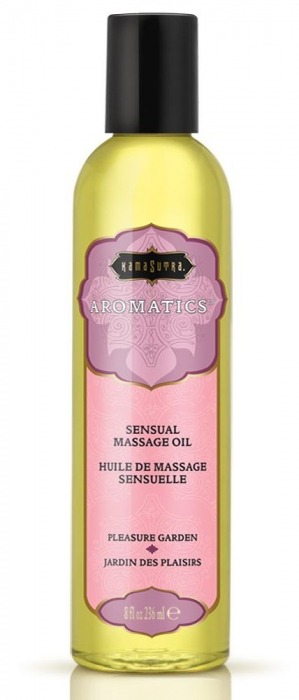 Массажное масло с цветочным ароматом Pleasure Garden - 236 мл. - Kama Sutra - купить с доставкой в Копейске