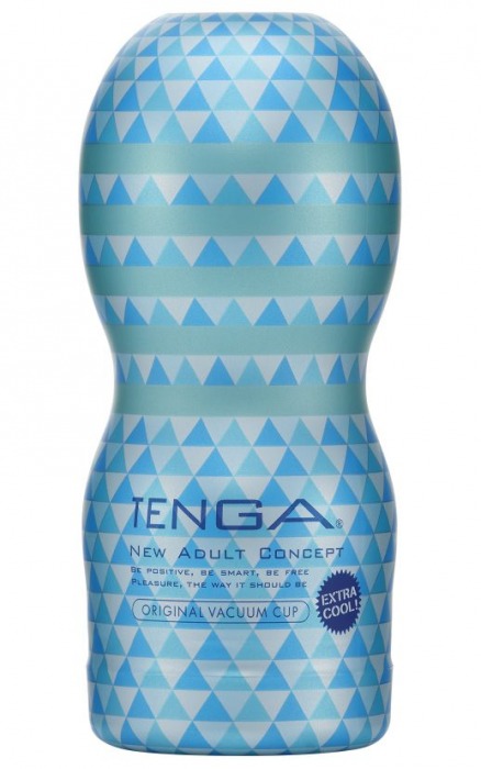 Мастурбатор с охлаждающей смазкой TENGA Original Vacuum Cup Extra Cool - Tenga - в Копейске купить с доставкой