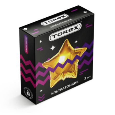 Презервативы Torex Party  Ультратонкие  - 3 шт. - Torex - купить с доставкой в Копейске