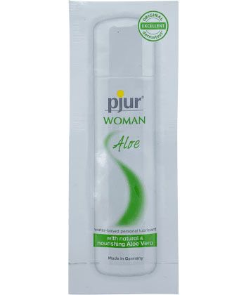 Лубрикант на водной основе pjur WOMAN Aloe - 2 мл. - Pjur - купить с доставкой в Копейске
