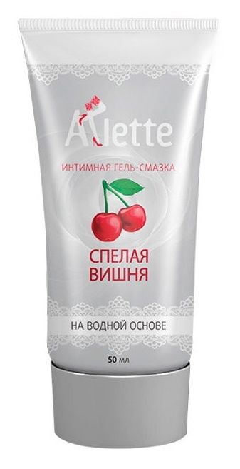 Интимная гель-смазка на водной основе Arlette  Спелая вишня  - 50 мл. - Arlette - купить с доставкой в Копейске