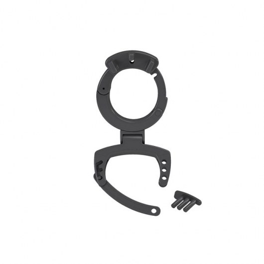 Кольцо с зажимом для мошонки для пояса верности Pubic Enemy - MyStim - купить с доставкой в Копейске