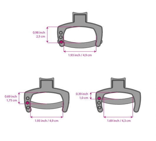 Кольцо с зажимом для мошонки для пояса верности Pubic Enemy - MyStim - купить с доставкой в Копейске