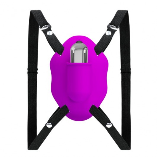 Нежный вибростимулятор для клитора Love Rider на ремешках - Baile