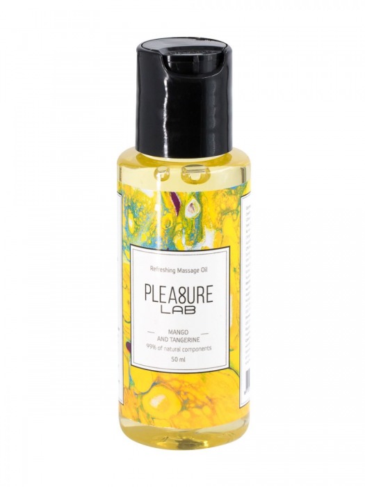 Массажное масло Pleasure Lab Refreshing с ароматом манго и мандарина - 50 мл. - Pleasure Lab - купить с доставкой в Копейске