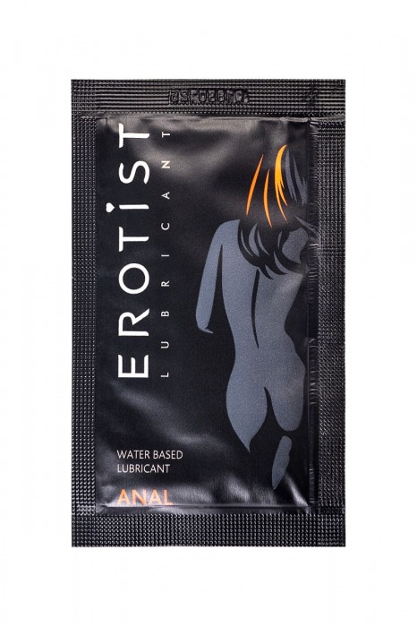 Пробник лубриканта на водной основе Erotist Anal - 4 мл. - Erotist Lubricants - купить с доставкой в Копейске