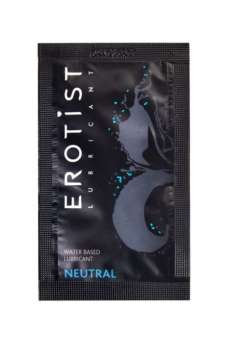 Пробник лубриканта на водной основе Erotist Neutral - 4 мл. - Erotist Lubricants - купить с доставкой в Копейске