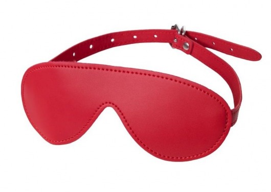 Красная маска Anonymo из искусственной кожи - ToyFa - купить с доставкой в Копейске