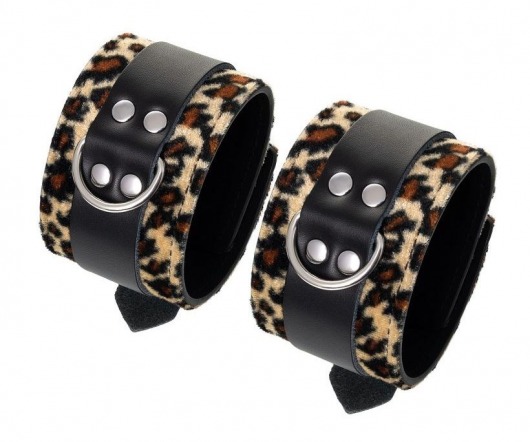 Наручники Anonymo с анималистическим принтом - ToyFa - купить с доставкой в Копейске