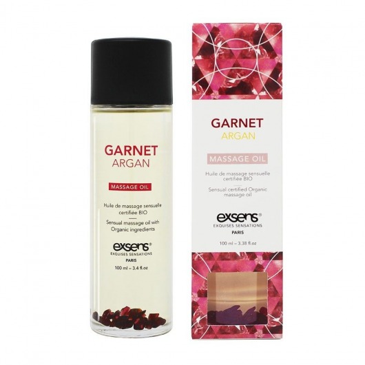 Органическое массажное масло GARNET ARGAN - 100 мл. - Exsens - купить с доставкой в Копейске