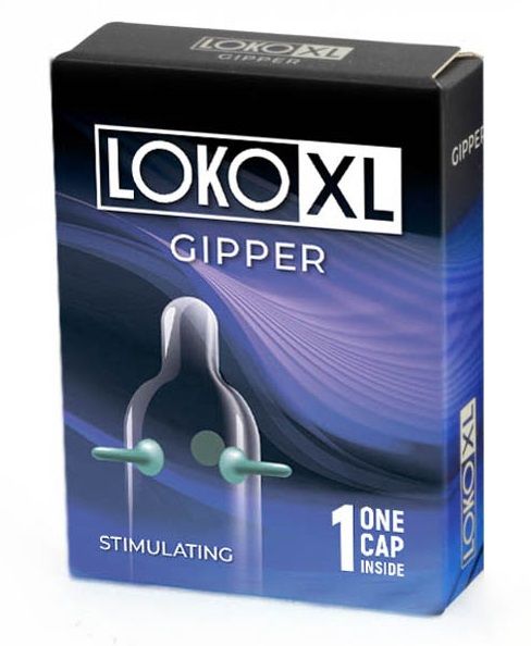 Стимулирующая насадка на пенис LOKO XL GIPPER - Sitabella - в Копейске купить с доставкой