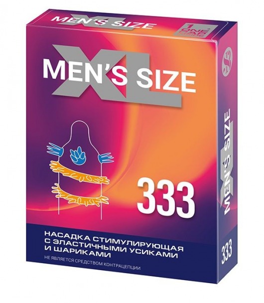 Стимулирующая насадка на пенис MEN SIZE 333 - Sitabella - в Копейске купить с доставкой
