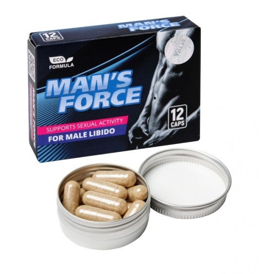 Пищевой концентрат для мужчин MANS FORCE  - 12 капсул - Sitabella - купить с доставкой в Копейске