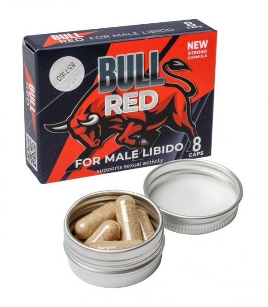 Пищевой концентрат для мужчин BULL RED - 8 капсул - Sitabella - купить с доставкой в Копейске