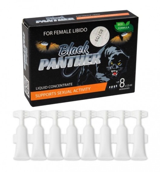 Пищевой концентрат для женщин BLACK PANTER - 8 монодоз (по 1,5 мл.) - Sitabella - купить с доставкой в Копейске