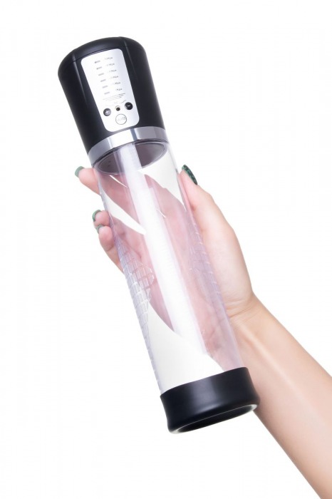 Прозрачная автоматическая помпа для пениса Sigurd - Sexus - в Копейске купить с доставкой