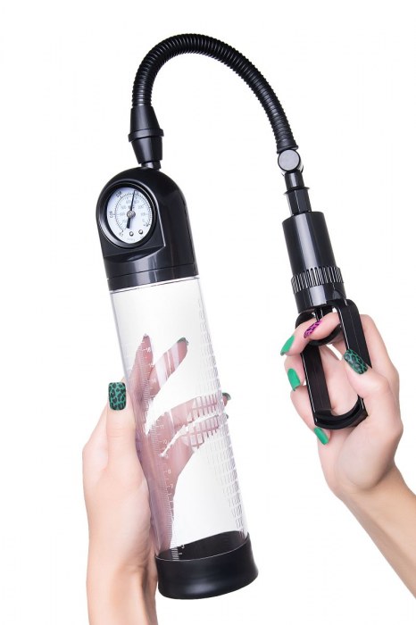 Прозрачная механическая помпа Helmer с манометром - Sexus - в Копейске купить с доставкой