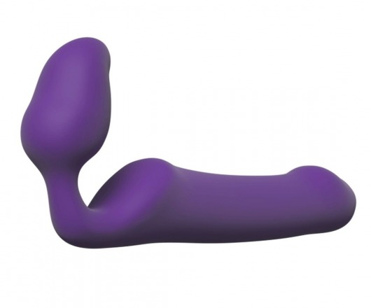 Фиолетовый безремневой страпон Queens L - Adrien Lastic - купить с доставкой в Копейске
