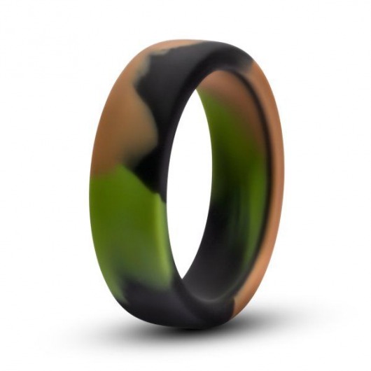 Эрекционное кольцо камуфляжной расцветки Silicone Camo Cock Ring - Blush Novelties - в Копейске купить с доставкой