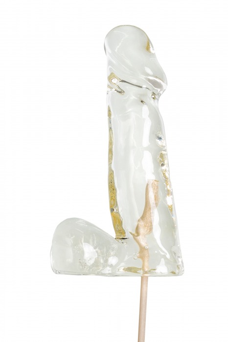 Прозрачный леденец в форме пениса со вкусом пина колада - Sosuчki - купить с доставкой в Копейске