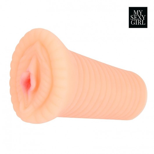 Реалистичный мастурбатор-вагина телесного цвета с вибрацией - Bior toys - в Копейске купить с доставкой